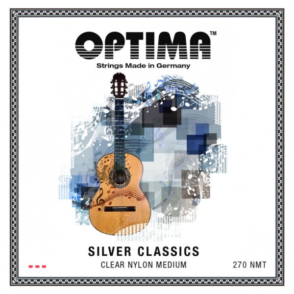 Optima Silver medium nylon - Classic guitar G3 plain