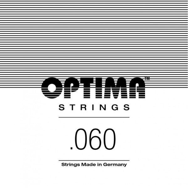 Optima Chrome strings - electric guitar .060w single