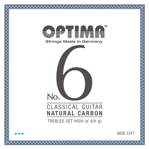 Cordes Optima No.6 carbone aigues haute tension – puissance, clarté et précision sonore.