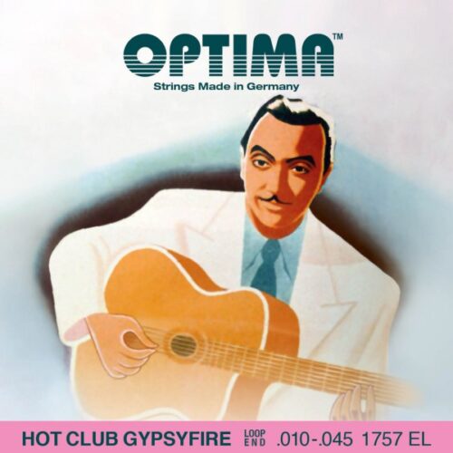 Optima Manouche Guitarre Hot Club Gypsyfire - guitare acoustique manouche loop End 10-45