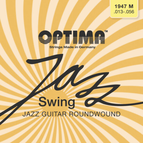 Guitare électrique Optima cordes Jazz Swing Chrome - 13-56
