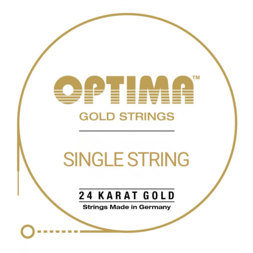 Optima cordes Or 24 K - guitare électrique corde à l'unité
