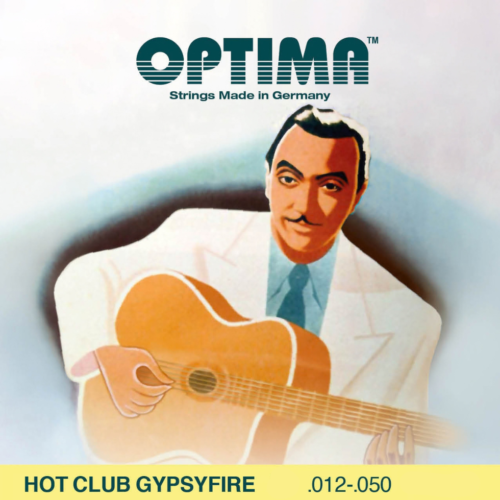 Optima Manouche Guitarre Hot Club Gypsyfire - guitare acoustique manouche 12-50